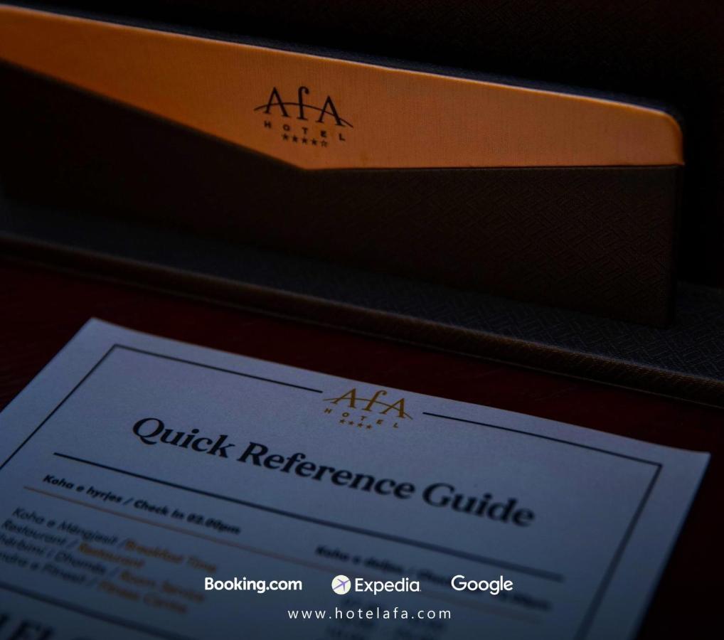 Hotel Afa Pristina Kültér fotó